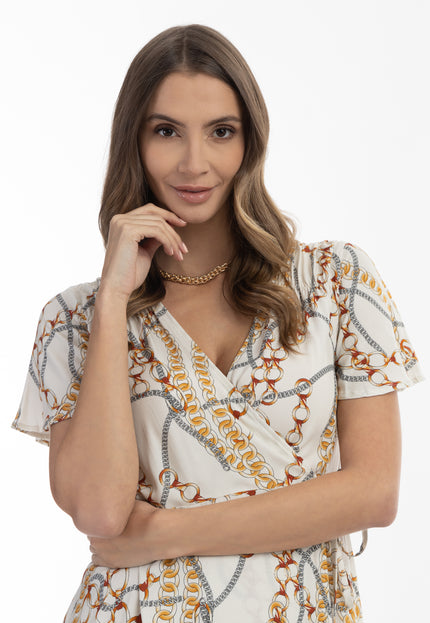 faina Women's Mini Dress With All-Over Print