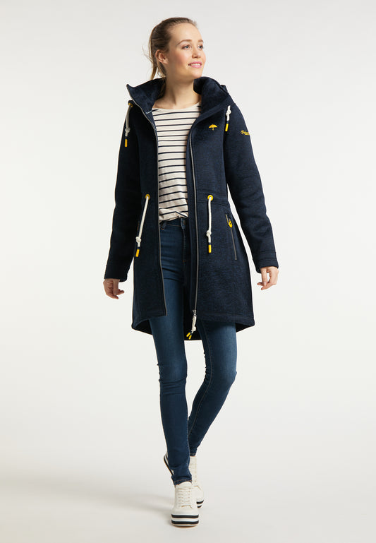 Schmuddelwedda women's knit fleece coat