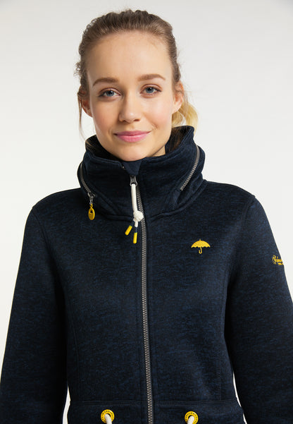 Schmuddelwedda women's knit fleece coat