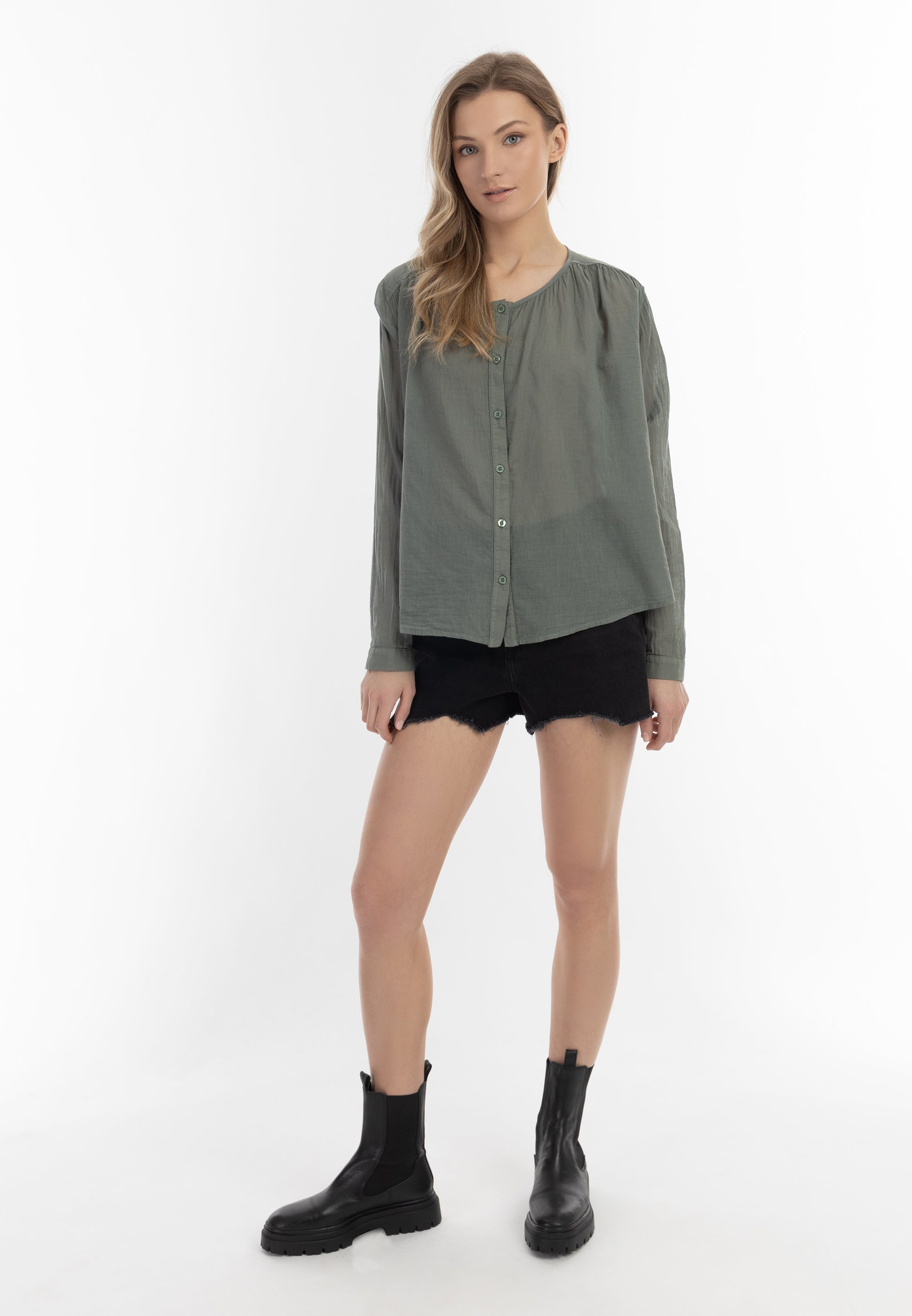 DreiMaster Vintage women's long sleeve blouse