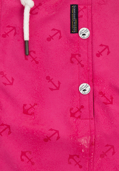 Schmuddelwedda women's softshell coat with magic print