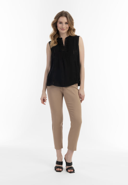 usha women's blouse top with lace