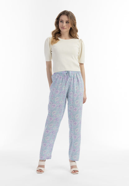 usha women's fabric trousers