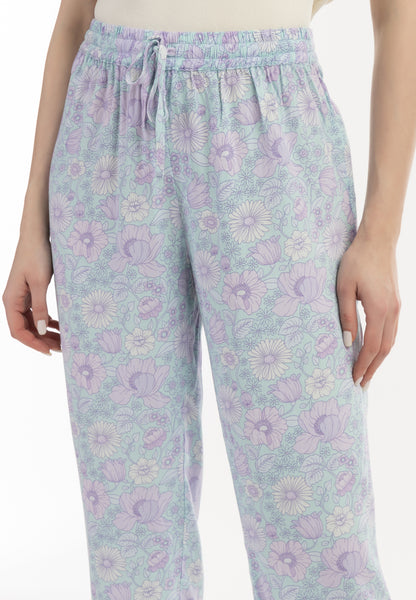 usha women's fabric trousers