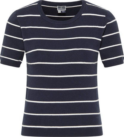 DreiMaster Maritim women's short sleeve sweater
