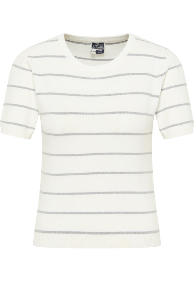 DreiMaster Maritim Women's Short Sleeve Sweater