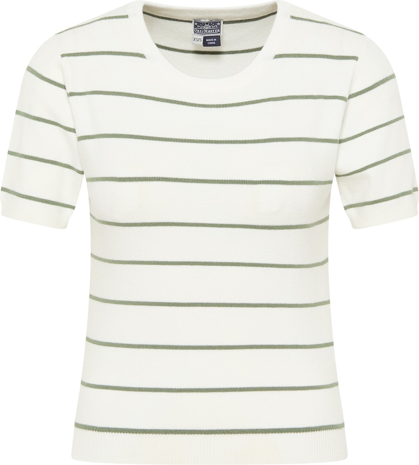 DreiMaster Maritim women's short sleeve sweater