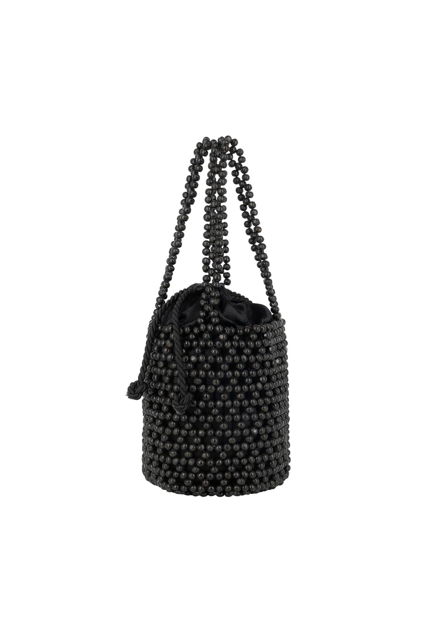 IZIA women's beaded bucket bag