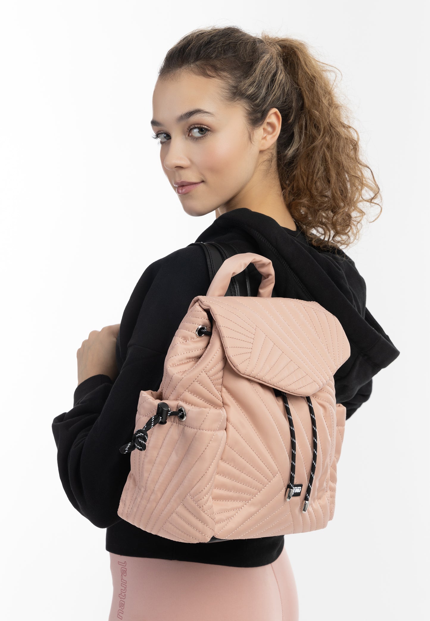 myMo ATHLSR women's backpack with quilted pattern