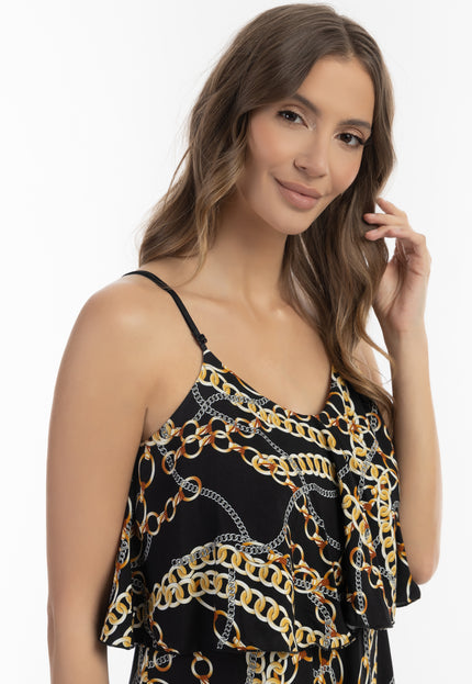 faina Women's Maxi Dress With All-Over Print