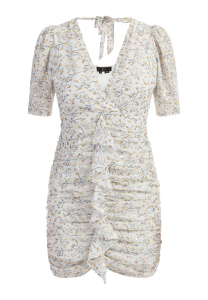 faina women's draped dress