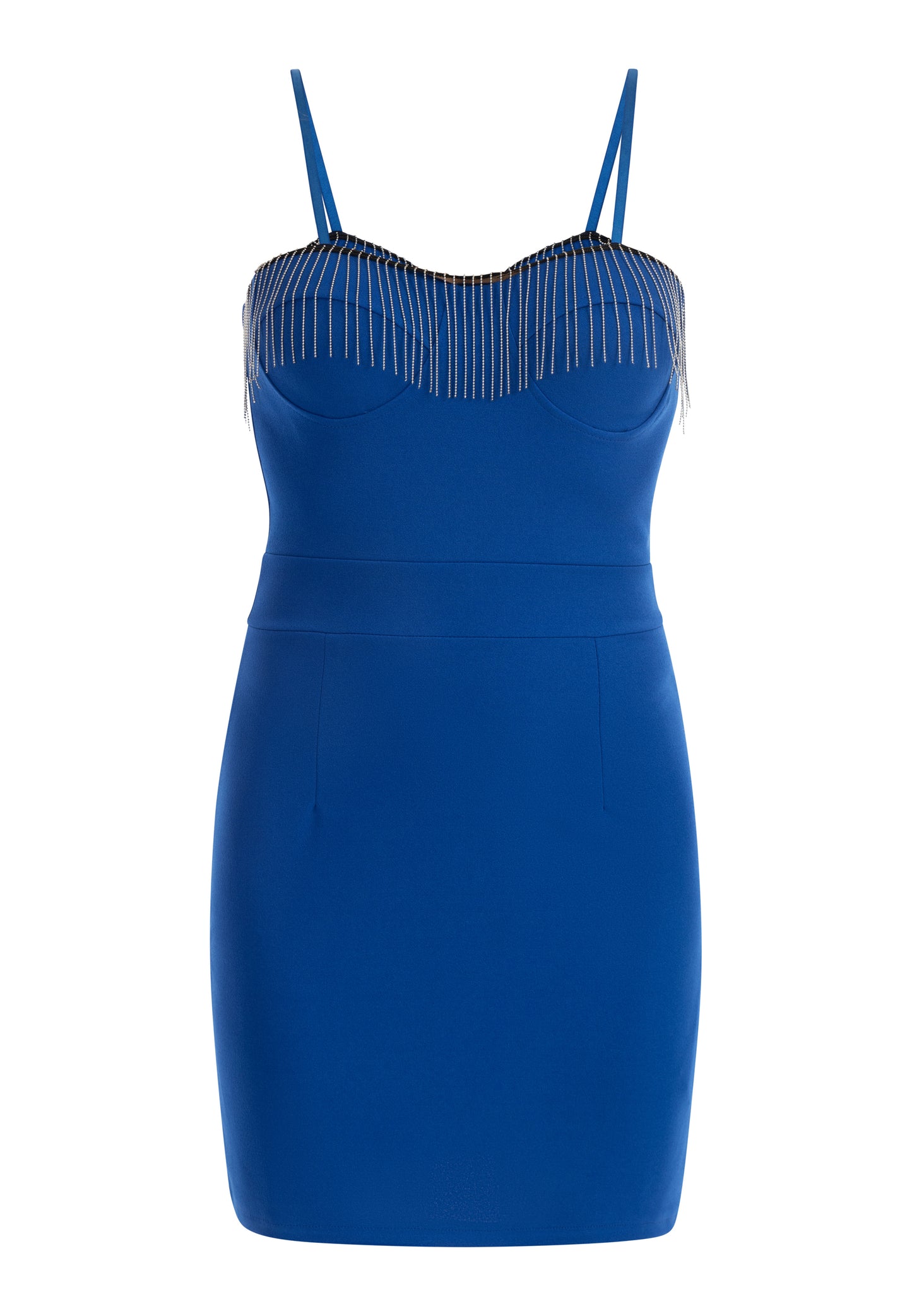 faina women's mini dress with pearl necklaces