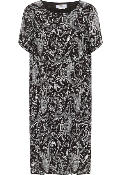 usha FESTIVAL women's short sleeve dress