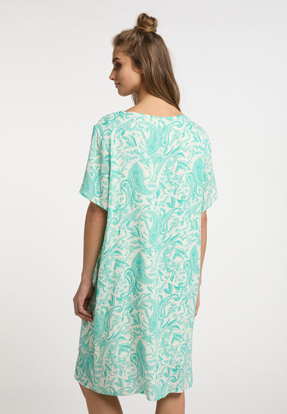 usha FESTIVAL women's short sleeve dress
