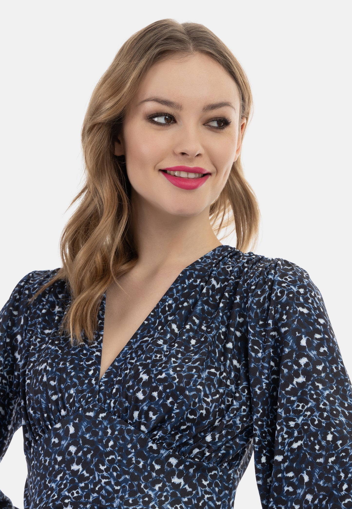 faina women's long sleeve dress
