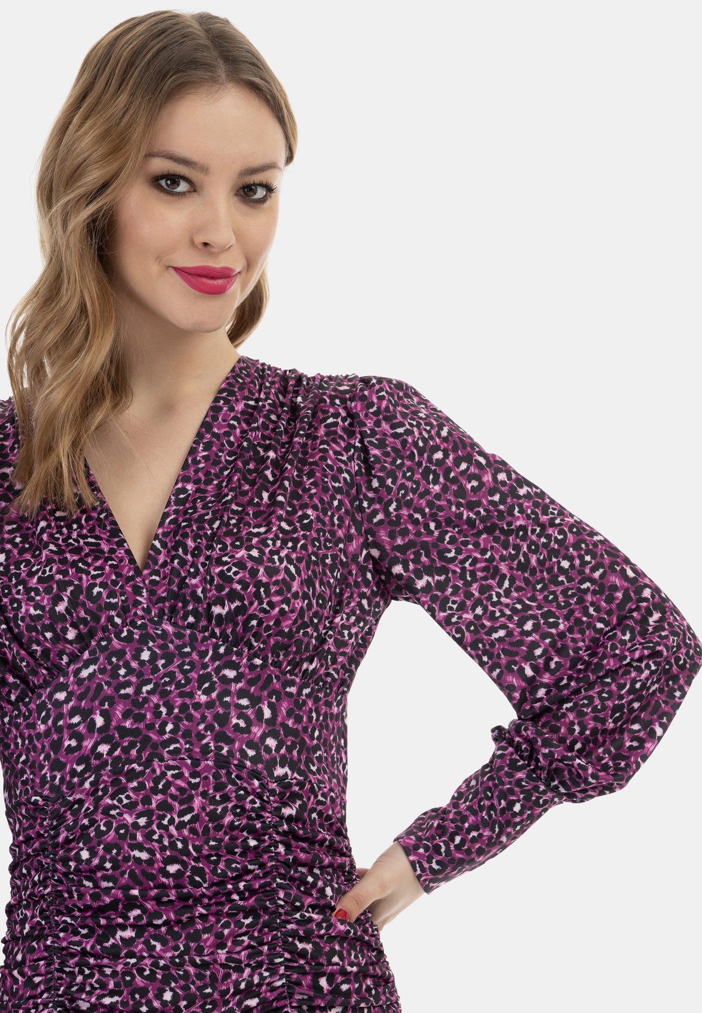 faina women's long sleeve dress