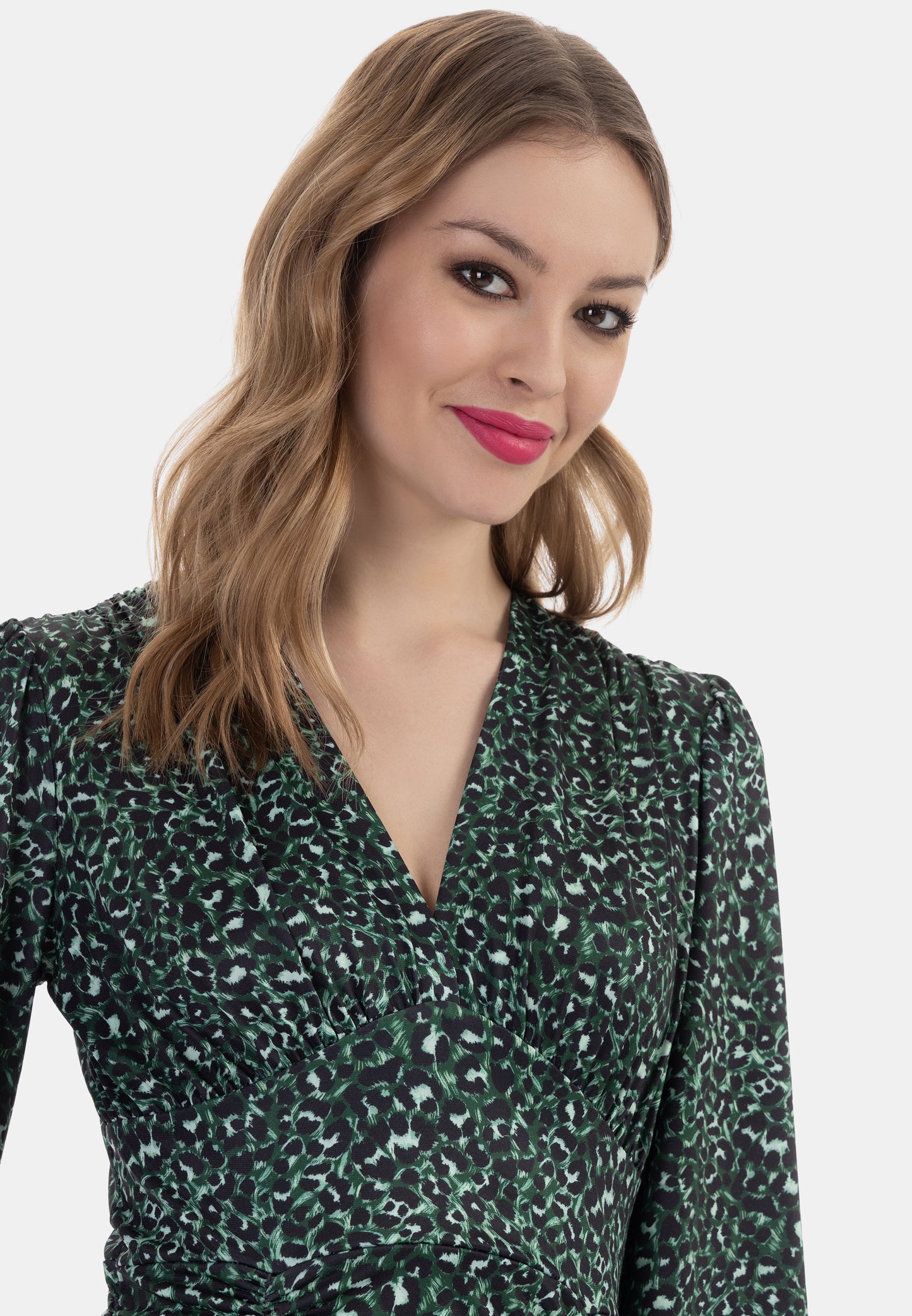 faina women's long sleeve dress