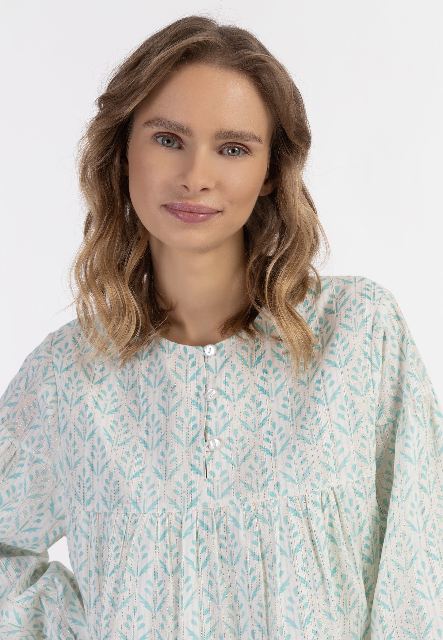 IZIA women's midi dress with all-over print
