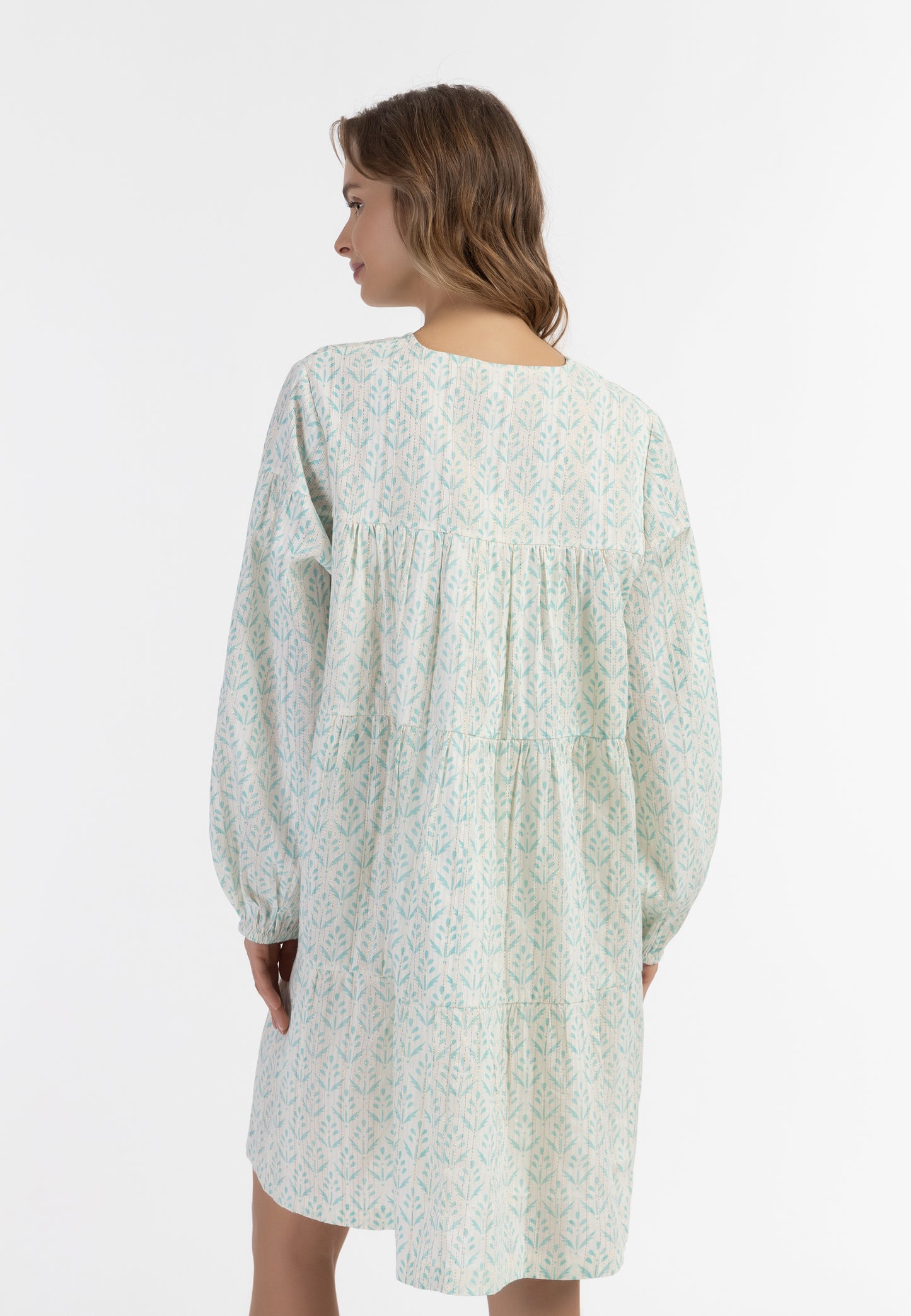 IZIA women's midi dress with all-over print