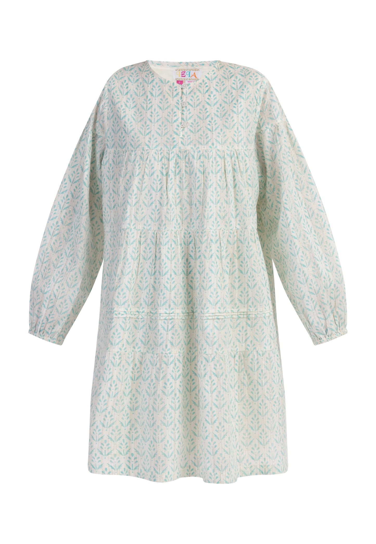 IZIA women's midi dress with all-over print