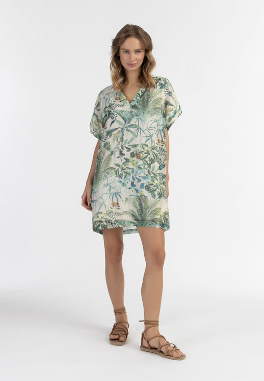 IZIA women's tunic with fancy yarn