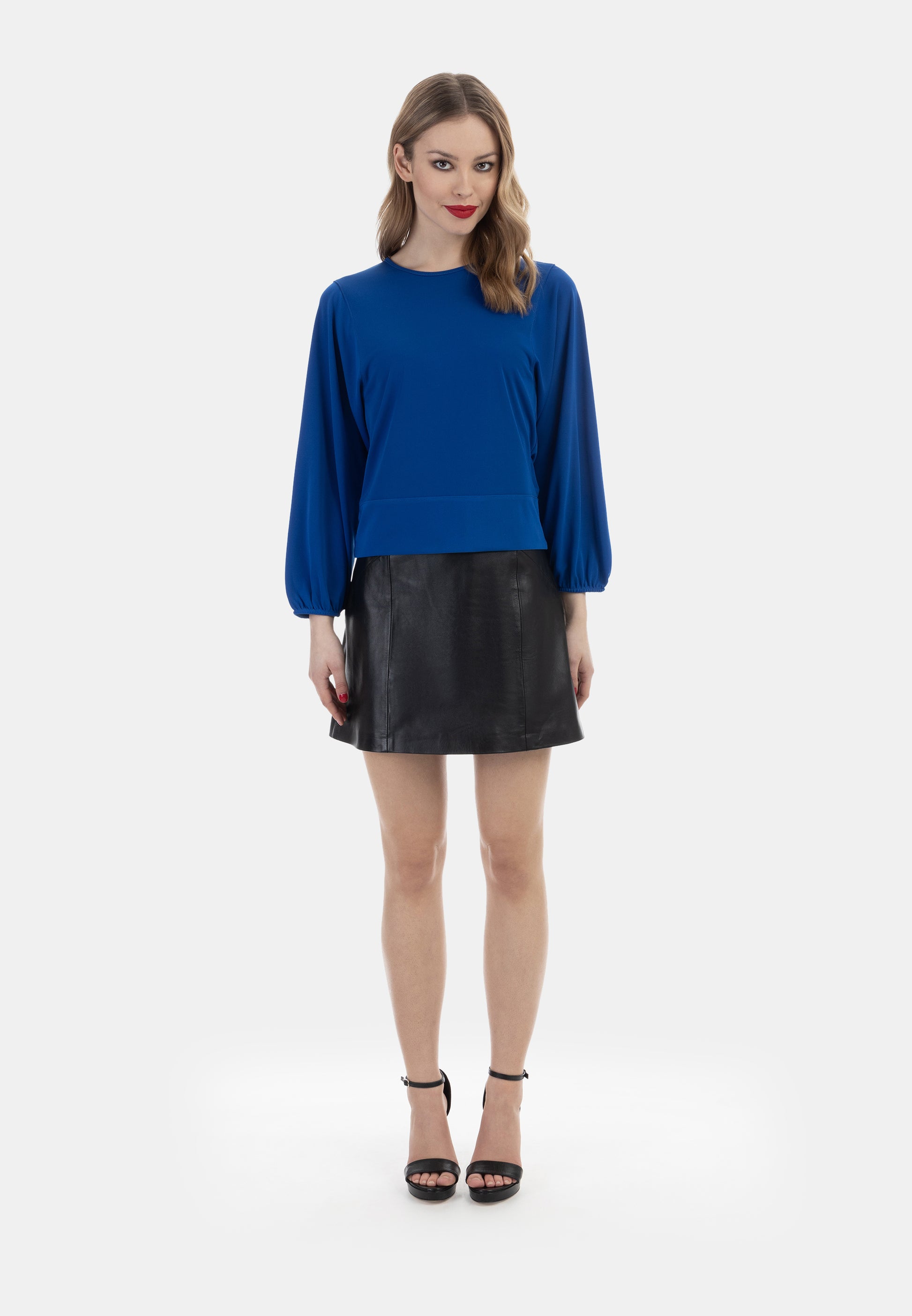 faina damska bluzka z ługim rękawem