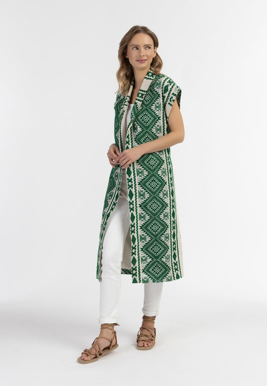 IZIA women's long vest
