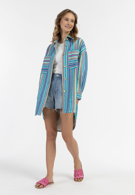 IZIA women's shirt jacket