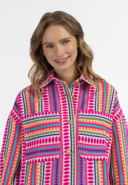 IZIA women's shirt jacket