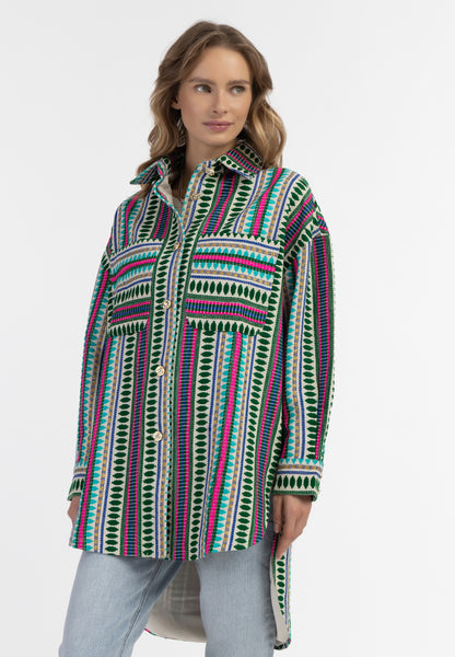 IZIA women's shirt jacket