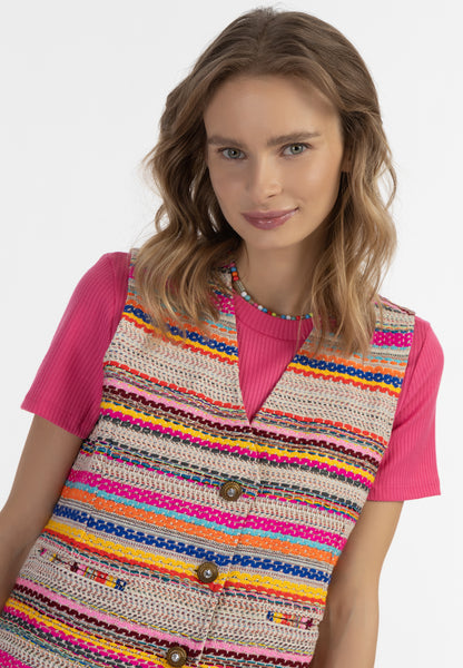 IZIA women's woven vest