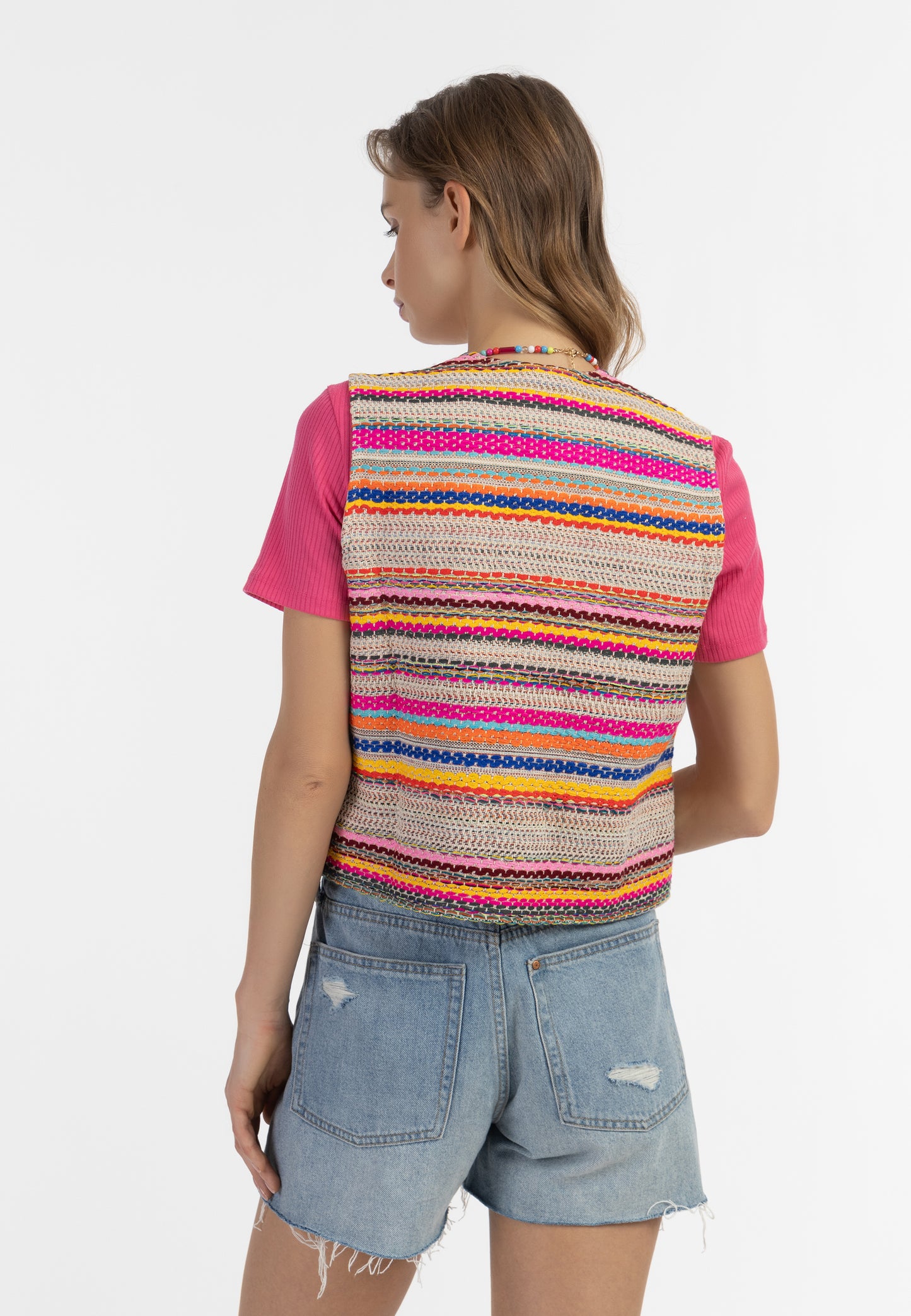 IZIA women's woven vest