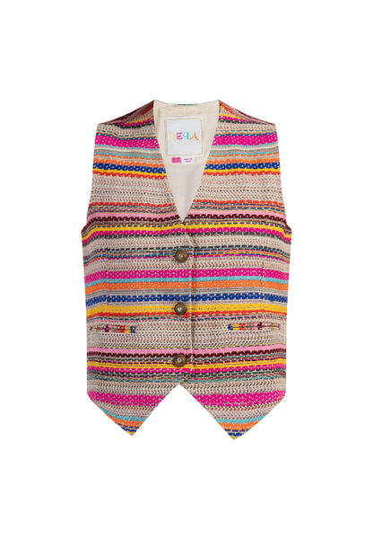 IZIA women's woven vest