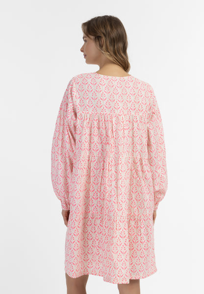 IZIA women's midi dress with all-over print