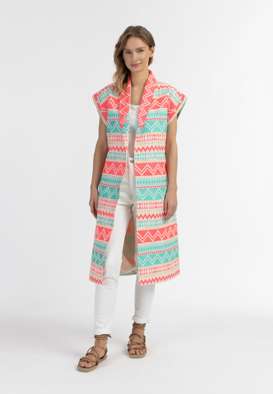 IZIA women's long vest