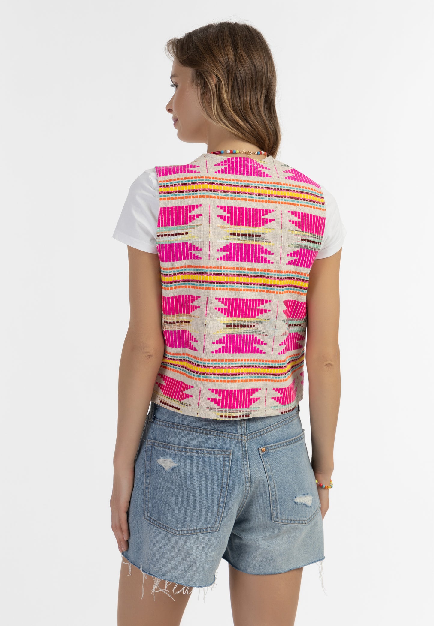 IZIA women's woven vest