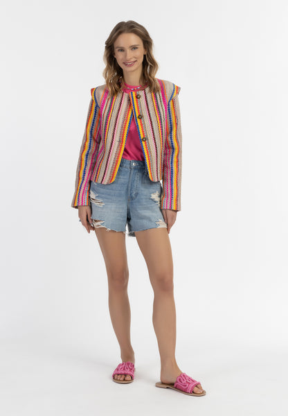 IZIA women's short blazer jacket