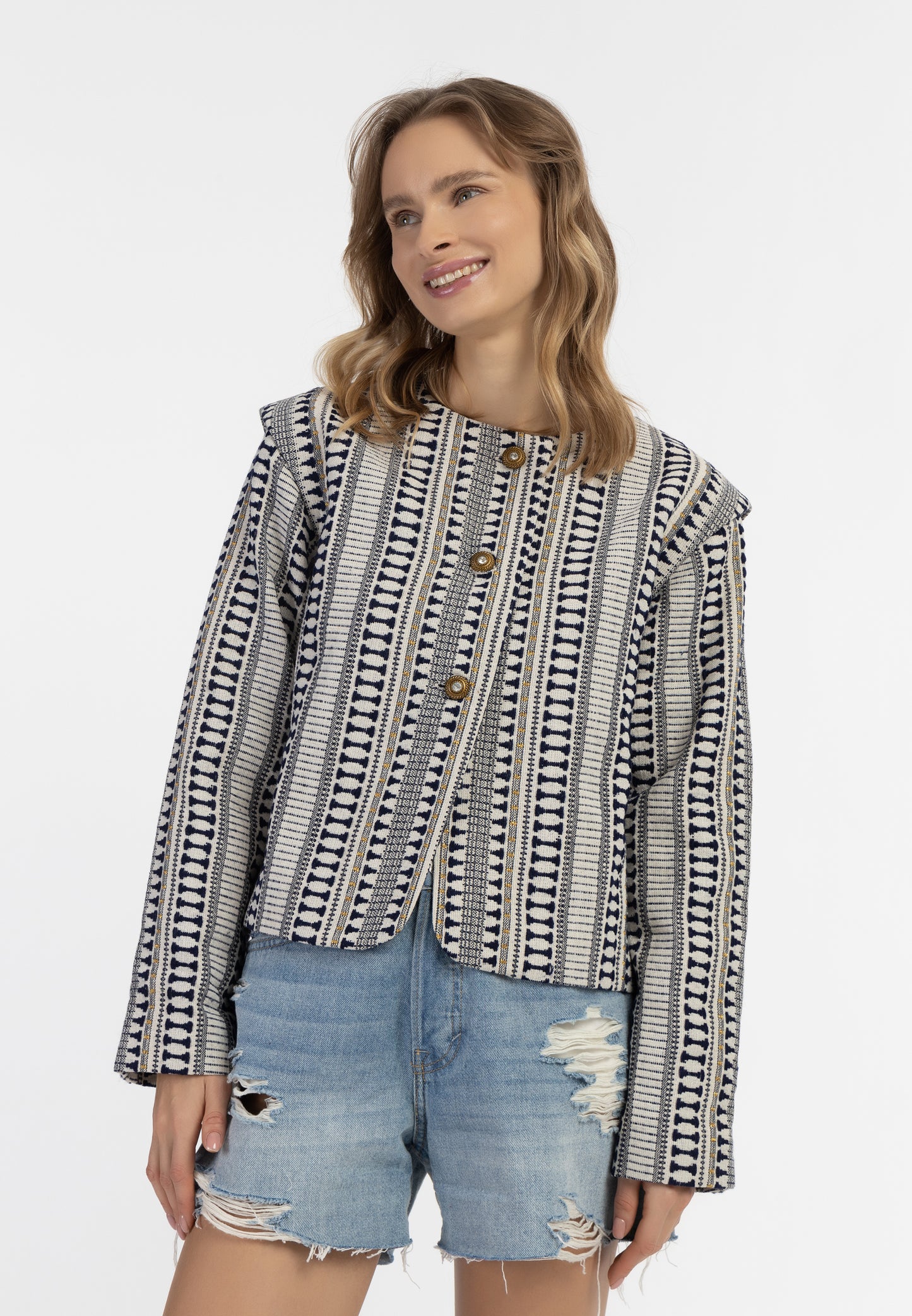 IZIA women's short blazer jacket