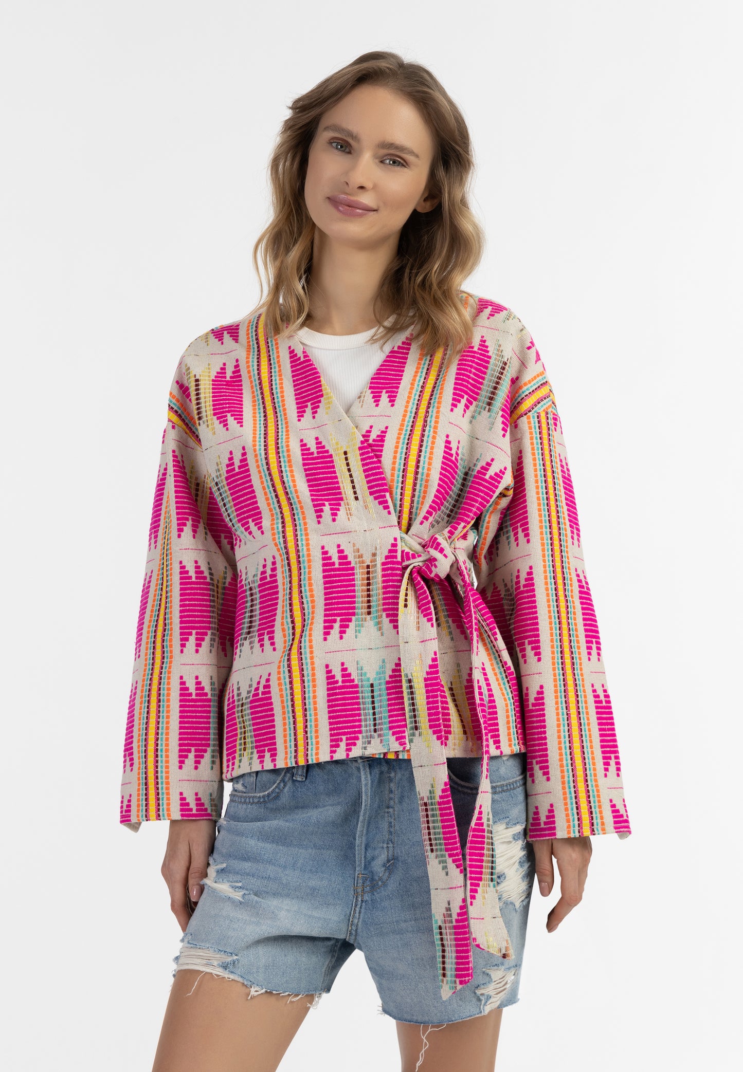IZIA women's wrap jacket