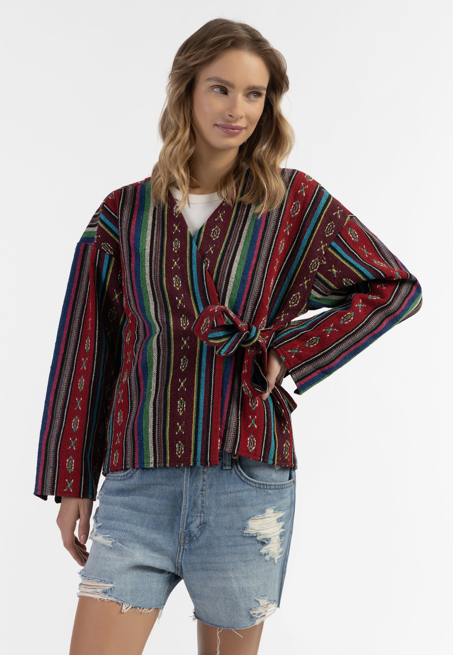 IZIA women's wrap jacket