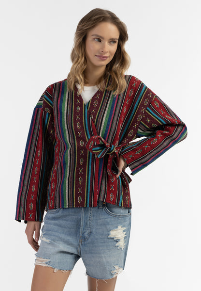 IZIA women's wrap jacket