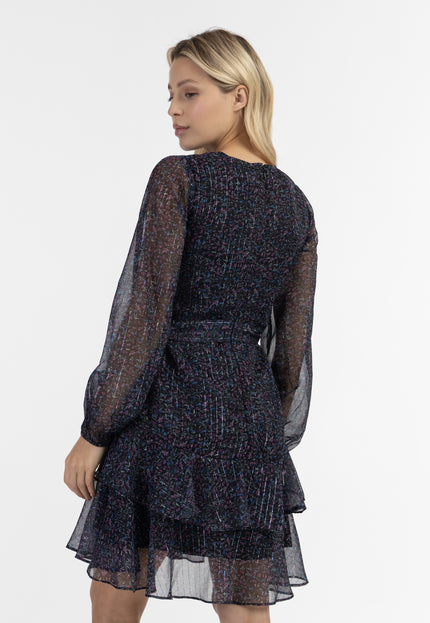 DreiMaster Vintage Women's Midi Long Sleeve Dress