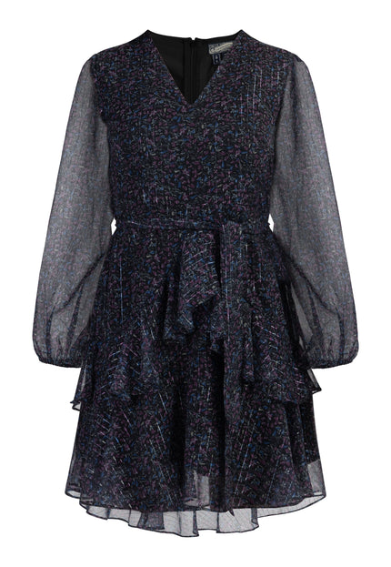 DreiMaster Vintage Women's Midi Long Sleeve Dress