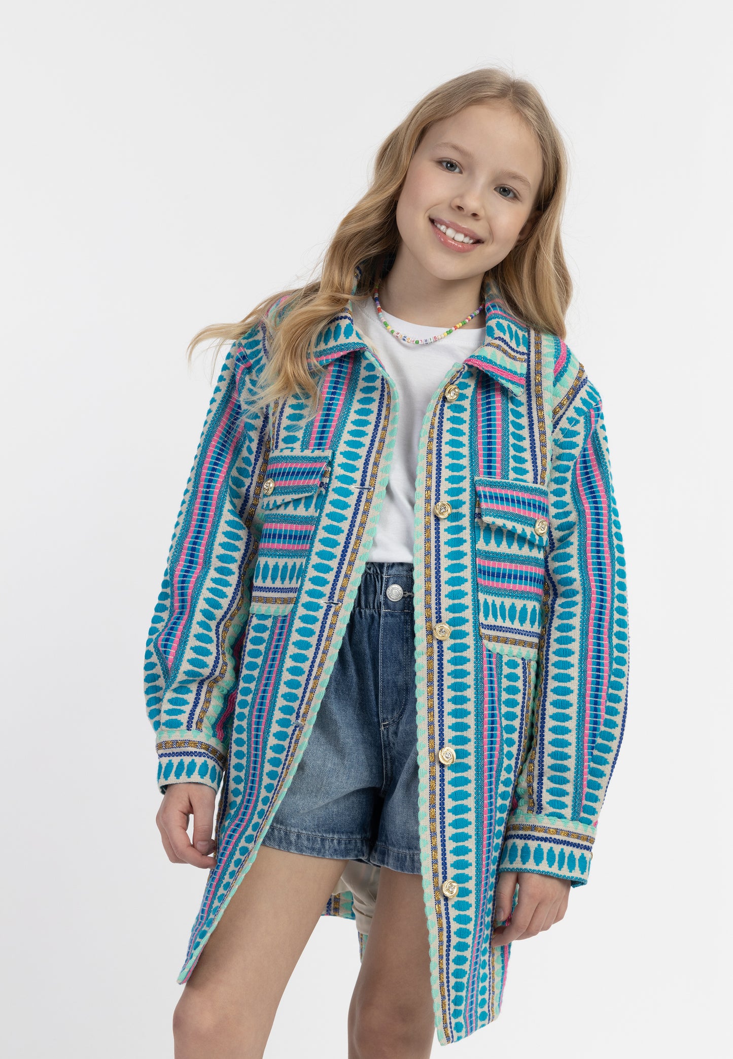 IZIA girl's shirt jacket
