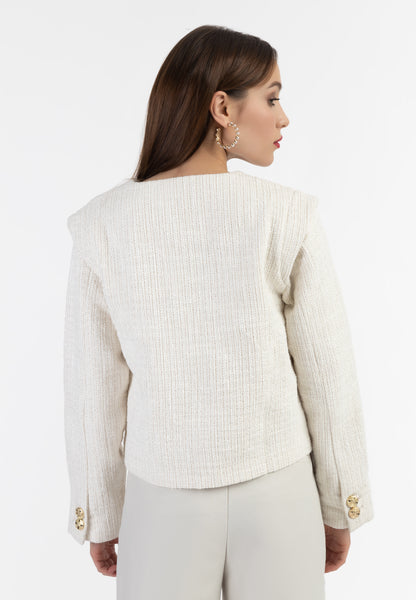 faina women's short blazer jacket