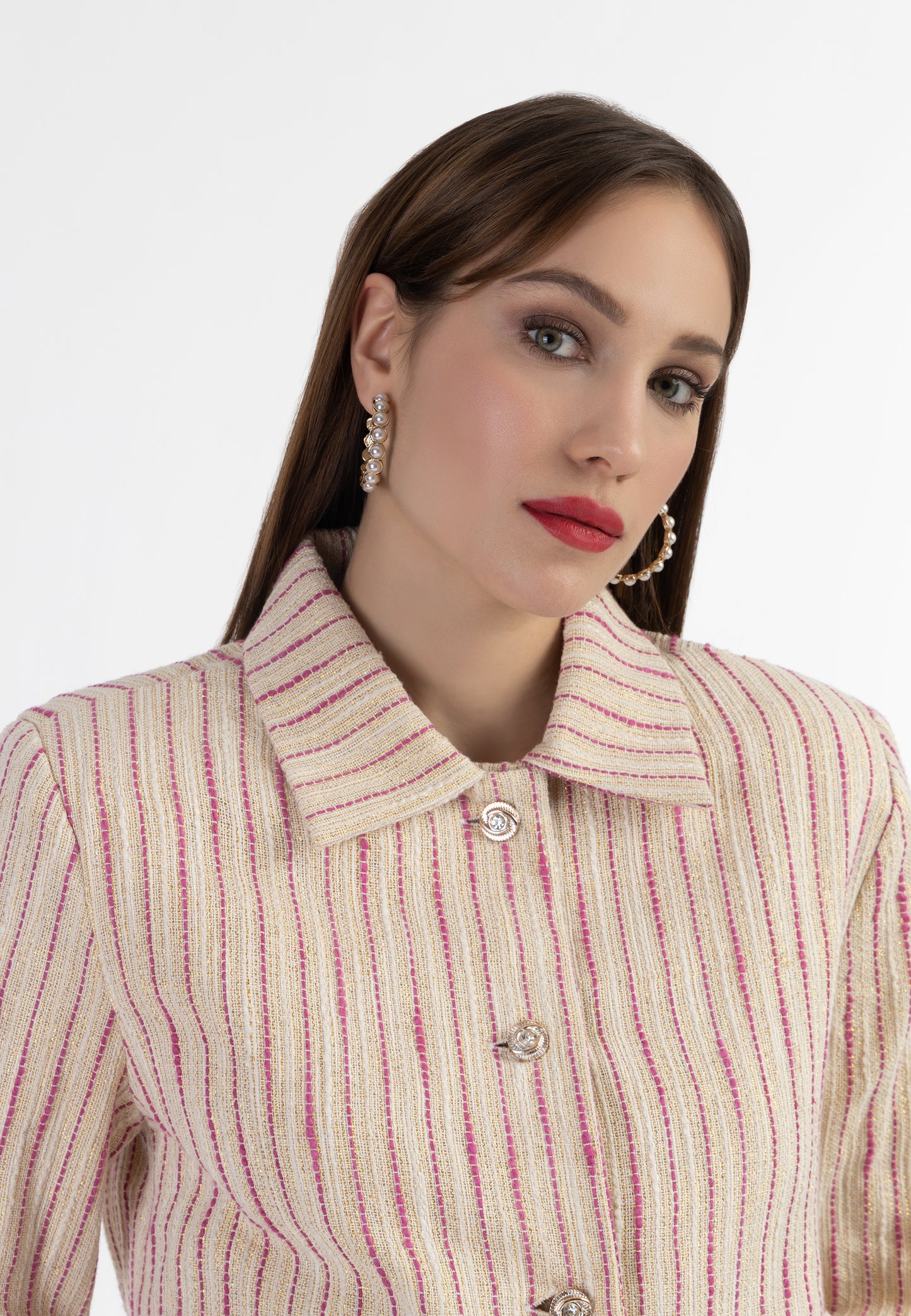 faina women's short blazer jacket