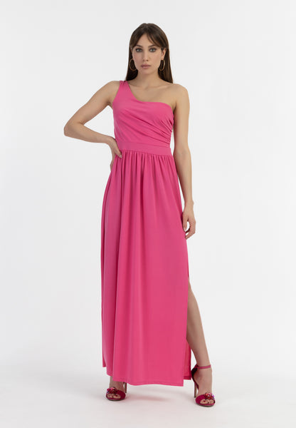 faina women's one-shoulder maxi dress