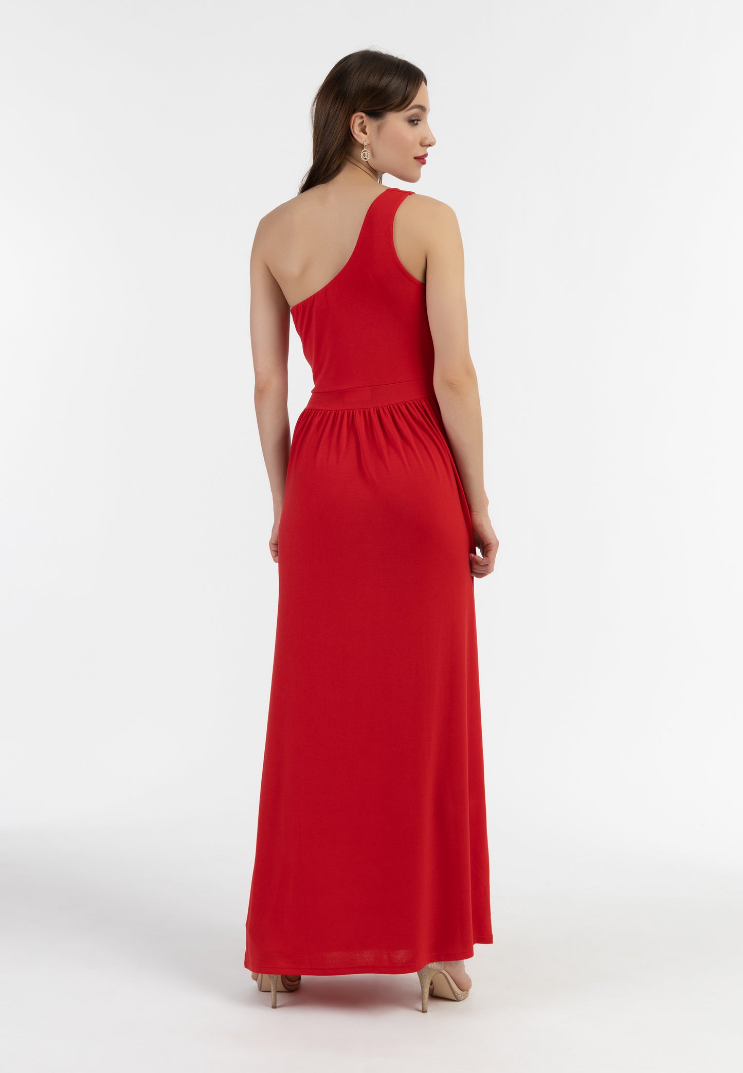 faina women's one-shoulder maxi dress