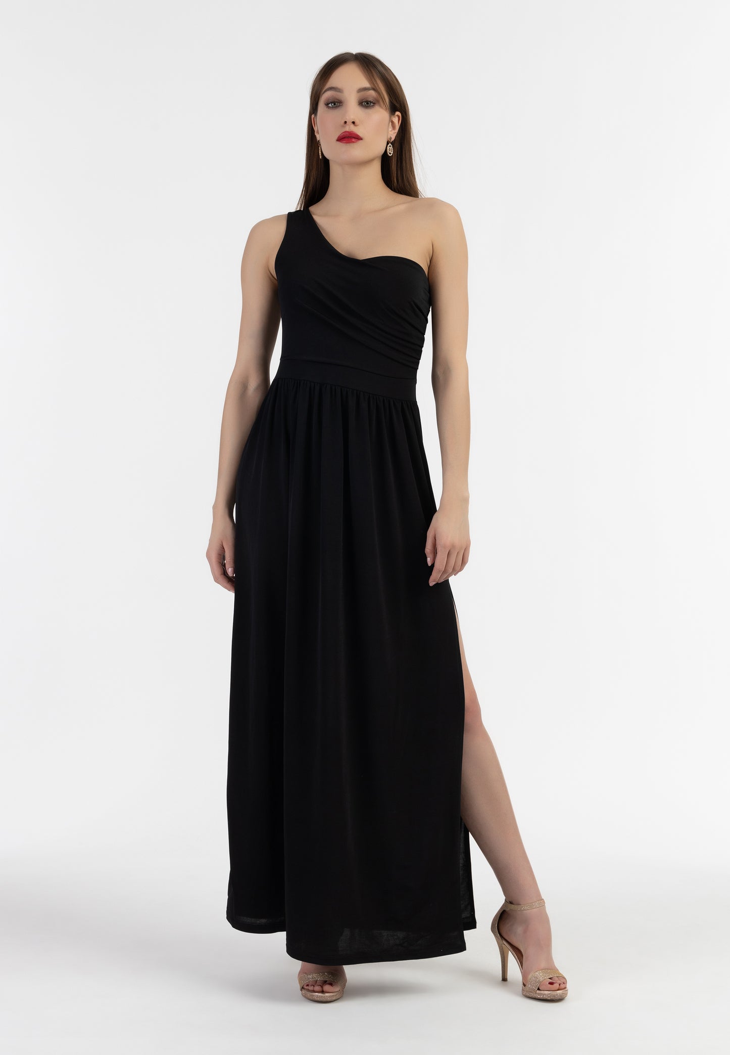 faina women's one-shoulder maxi dress