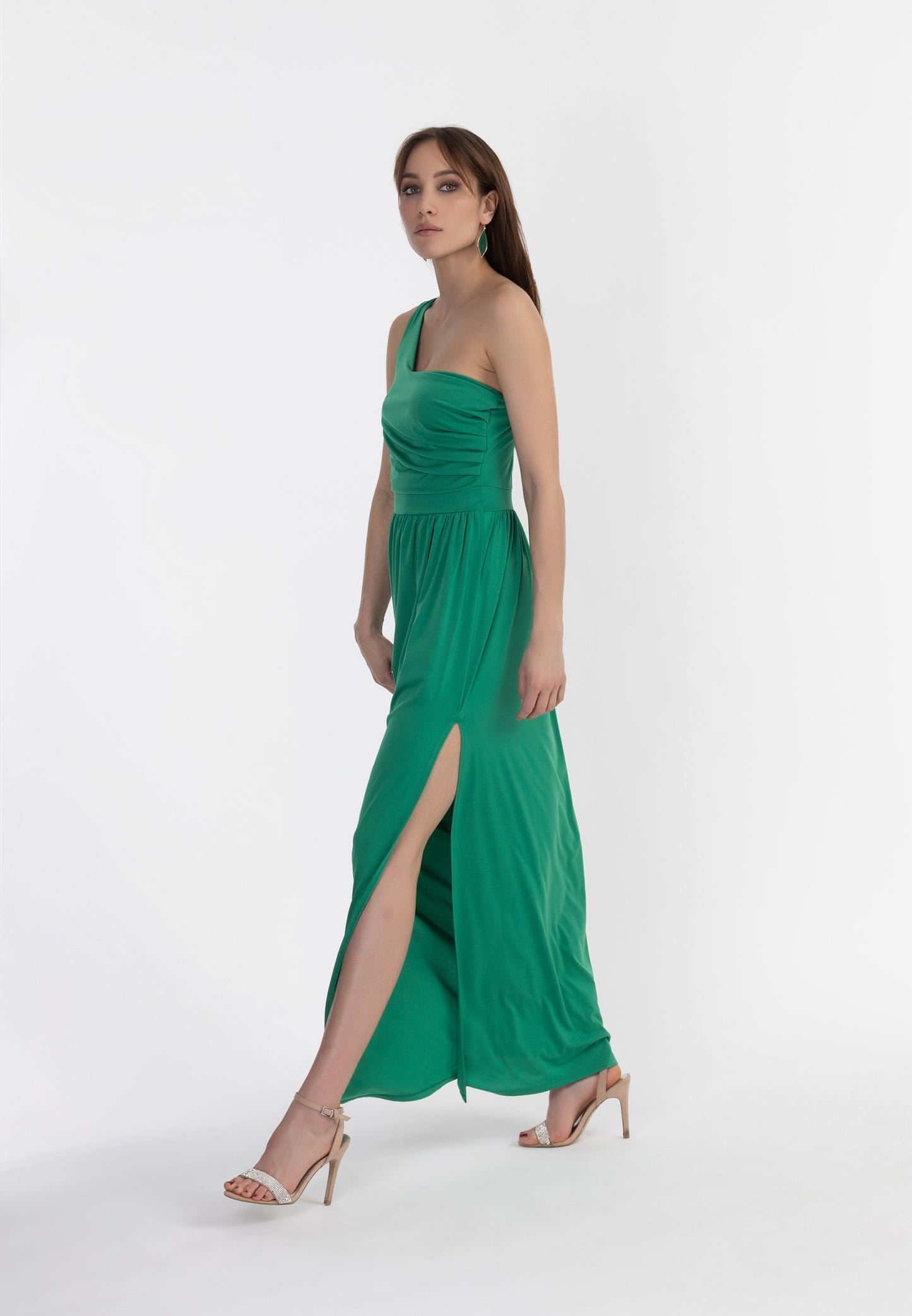 faina women's one-shoulder maxi dress